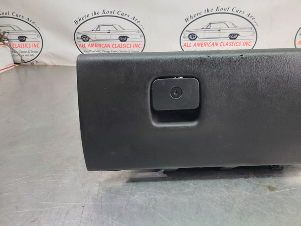 2004-09 Cadillac XLR Right Side Dash Glove Box Assembly, Black - OEM1