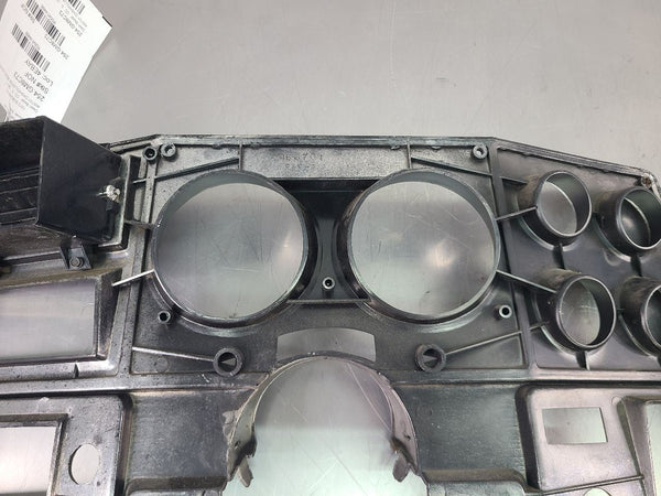 1973-80/91 Chevy Suburban Front Dash Instrument Cluster Bezel Trim, Silver - OEM19
