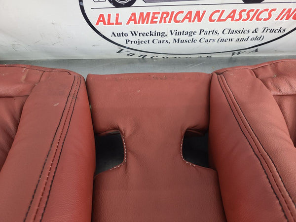 2004-06 GTO 2nd Row Rear Seat Lower Cushion, Red, 62k Miles - OEM8