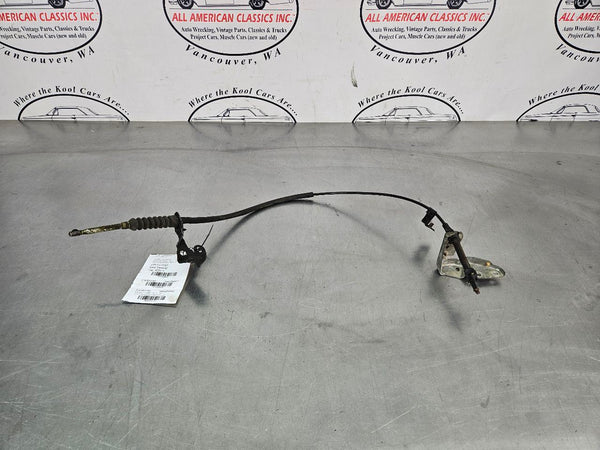 1987 Mustang 5.0L Fox Body AOD TV Kickdown Cable Linkage w/ Bracket - OEM0