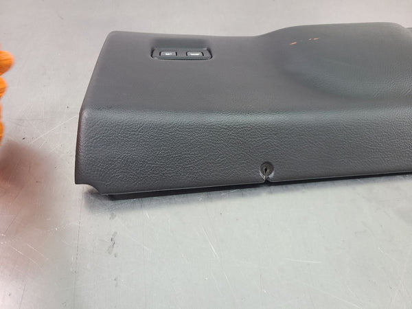 2005-13 C6 Corvette Knee Bolster Lower Dash Panel, Black - OEM7