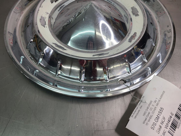 1955 Chevrolet 15" Inch Wheel Cover Hubcap Hub Cap, Nice! - OEM6