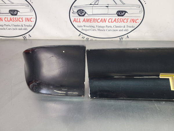 1970-78 Pontiac Firebird Trans Am 3-Piece Rear Spoiler Complete Set, Black - OEM3