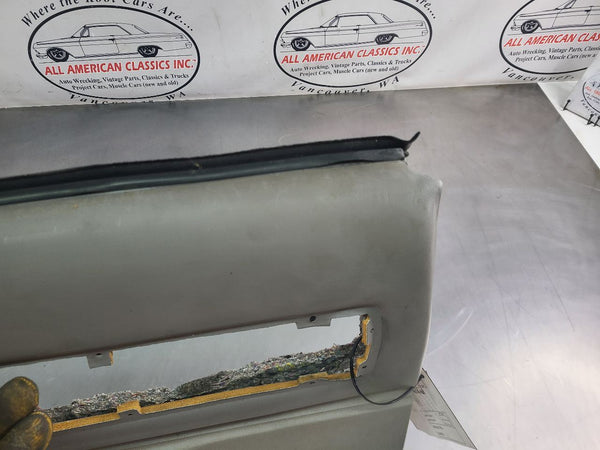 1994-96 Impala SS Driver Left Rear Door Trim Panel Bare Assembly, Gray - OEM1