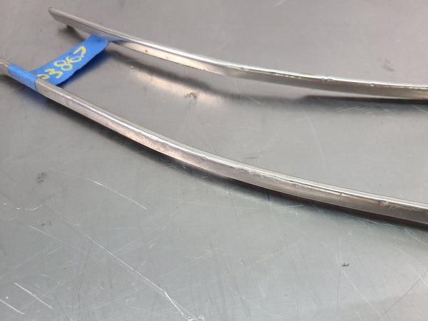 1963-65 Buick Riviera Door Edge Guard Moulding Trim Pair - OEM3