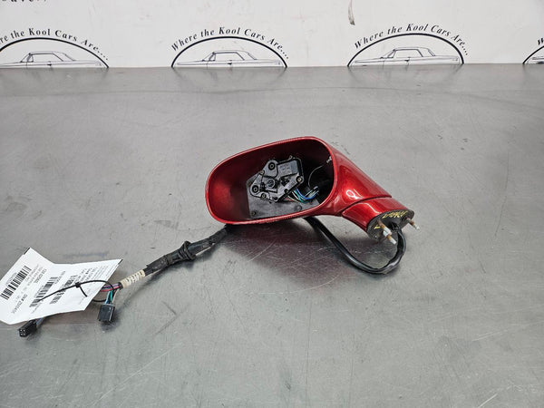 1997-02 C5 Corvette Side View Mirror Assembly, Carmine Red, Left Driver Side LH0
