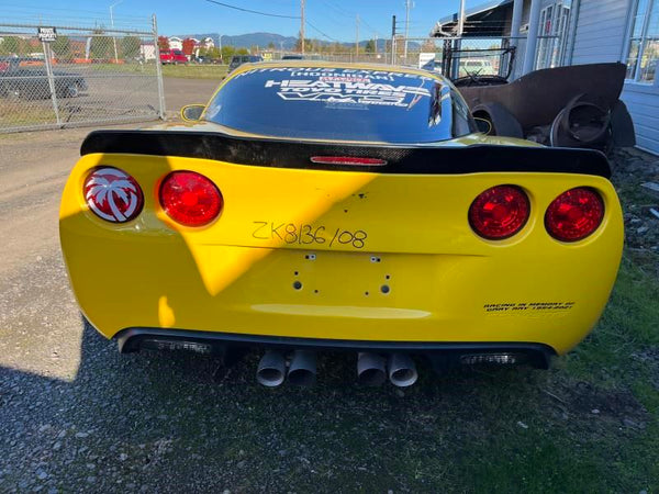 2005-13 C6 Corvette Front Sun Visor, Black, Right Passenger Side RH - OEM20