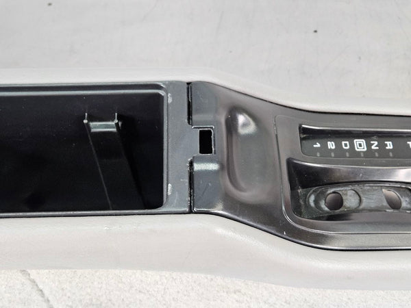 1996 Impala SS Floor Shift Center Console Assembly w/ Insert, Gray - OEM17