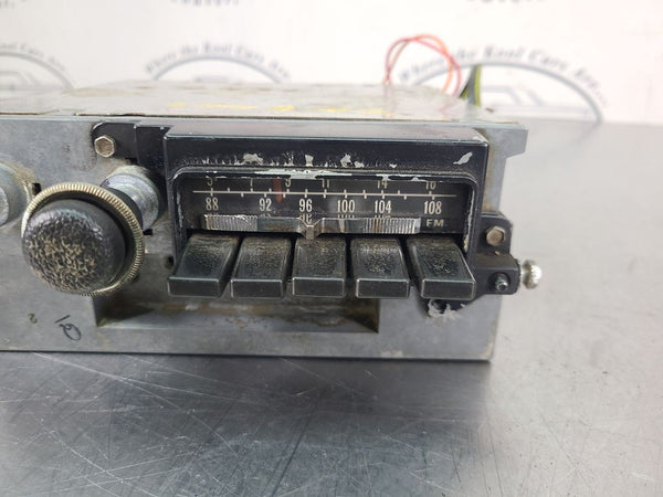 1971-74 Mopar B-Body Factory AM/FM Radio, Tested, Satellite/Charger/Road Runner2