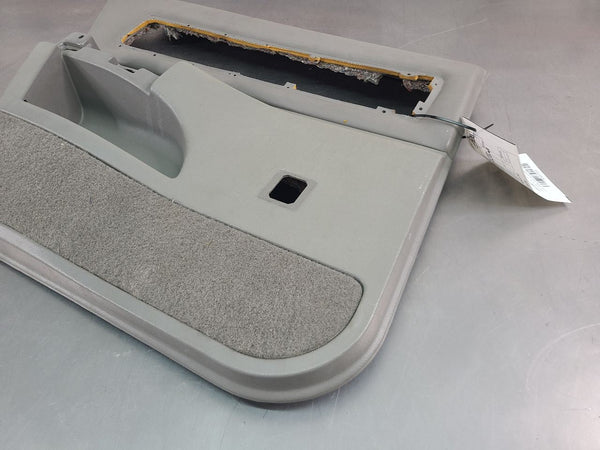1994-96 Impala SS Driver Left Rear Door Trim Panel Bare Assembly, Gray - OEM14
