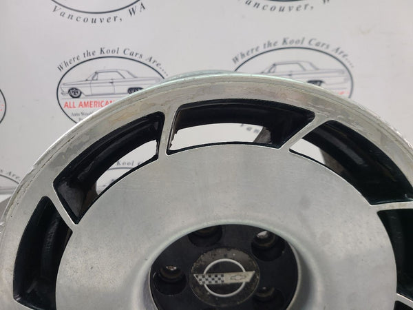 1984-85 C4 Corvette Factory Sawblade Wheel, 16x9.5, Rear Right Passenger RH1