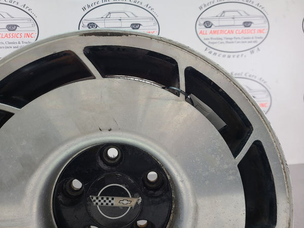 1984-85 C4 Corvette Factory 16 x 9.5 Rear Wheel, Left LH Driver Side, #140855416