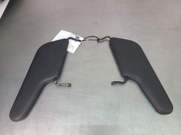 2000-02 Plymouth Prowler Front Sun Visor Pair, Left and Right, Black - OEM0