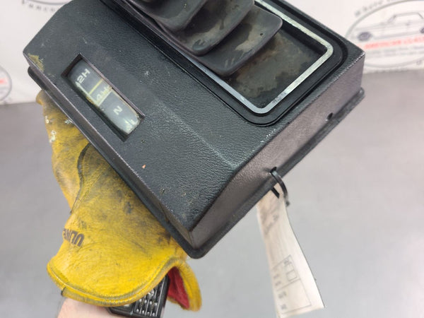 1989 Chevy Suburban Transfer Case Shifter Bezel Trim and Boot - OEM3
