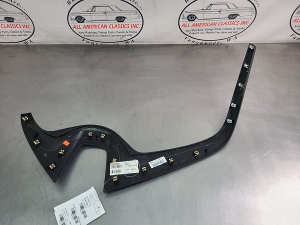 2014-19 C7 Corvette Upper Dash Batwing Trim Panel, 23205994, Black Leather - OEM12