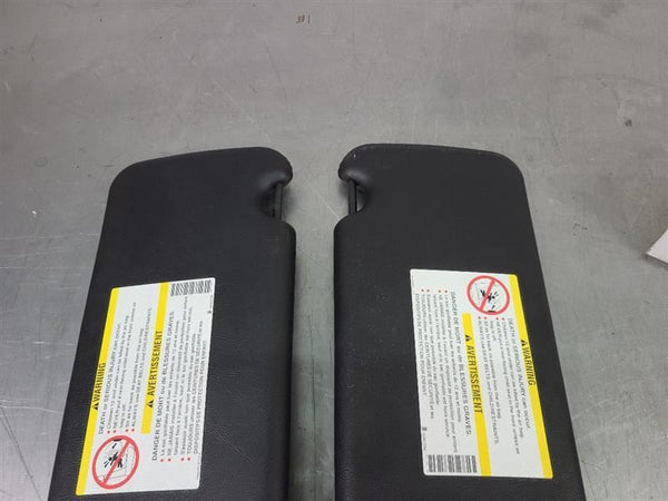 2003-06 Chevy SSR Interior Sun Visor Pair (Left/Right) Illuminated Black - OEM10