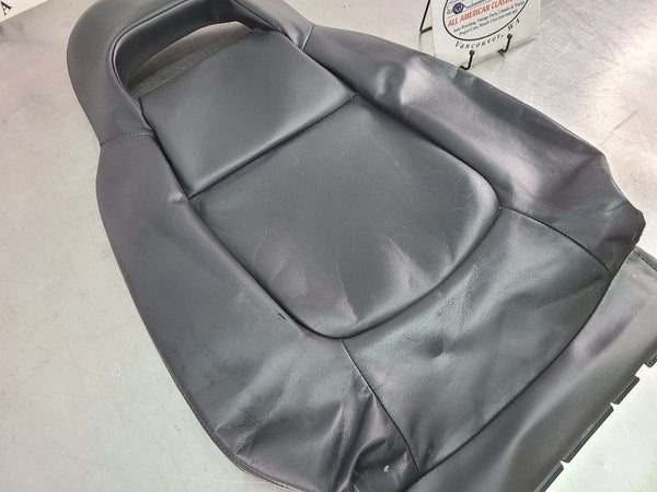 2003-06 Chevy SSR Drivers Seat Upper / Back Cover Cushion, Black - OEM6