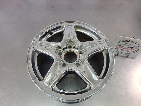 1997-99 Camaro Factory 16x8 5 Spoke Chrome Wheel, Opt. N98 - OEM12