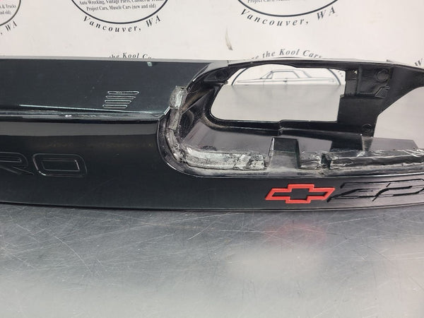 1993-02 Camaro Rear Tail Light Housing / Berger / Finish Panel, Black - OEM7