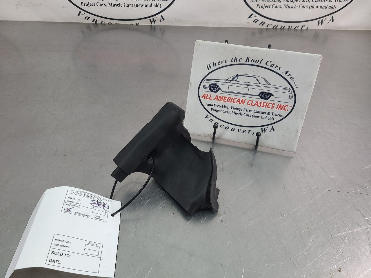 200306 Chevy SSR Drivers Side LH Rear Upper Door Jamb Weather Stripping0