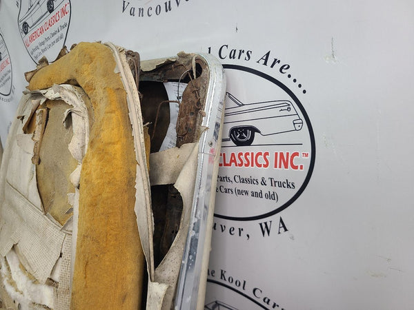 1966-67 Ford Fairlane Factory Bucket Seat Pair, Good Cores! - OEM17