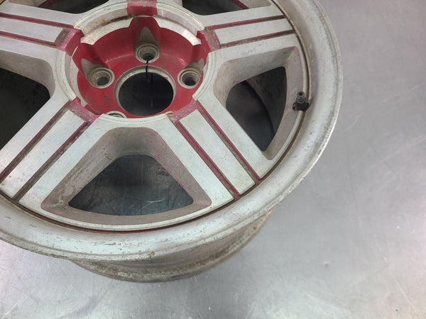 1991-92 Camaro Factory Aluminum 5 Spoke Wheel, Rear, 16x8 - OEM4