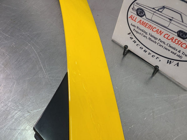 200306 Chevy SSR Passengers Side RH Exterior APillar Moulding Trim, Yellow3