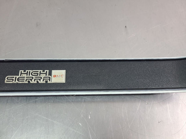 1987 GMC High Sierra Truck, Black Textured Dash Bezel Trim Strip5