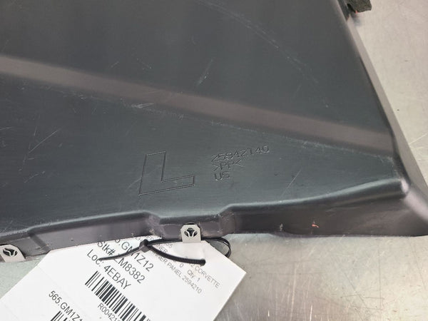 2010-13 C6 Corvette LH Grand Sport Front Fender Inner Lower Rear Panel, 259421401
