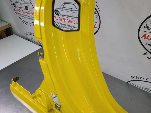 2005-13 C6 Corvette Right Passenger Side Rocker/Aperture Panel, Velocity Yellow3