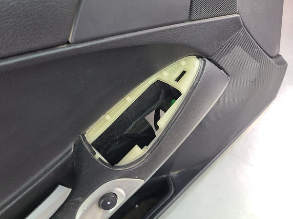 2005-13 C6 Corvette Left Driver Side Door Trim Panel, Black, LH - OEM18