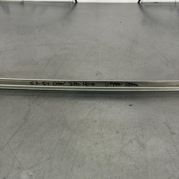 1953-54 Chevrolet 2-Door Hardtop Rear Window Moulding Upper, 4599525 - OEM5