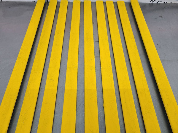 200306 Chevy SSR Rear Hatch Truck Bed Slat Trim Complete Set, Yellow  OEM5