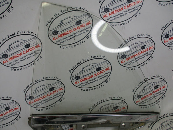 1964 1965 64 65 Chevrolet Malibu Convertible LH Left Rear Window Assembly Clear5