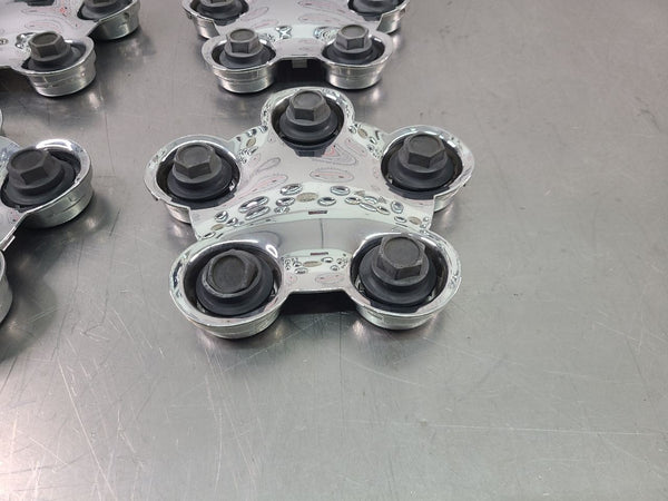 1997-99 Camaro Factory Chrome Wheel Center Cap Set of 4, GM P/N #9592665 - OEM9
