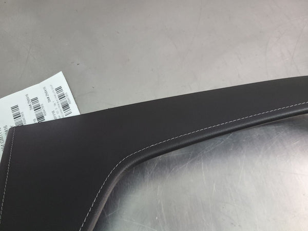 2014-19 C7 Corvette Upper Dash Batwing Trim Panel, 23205994, Black Leather - OEM5
