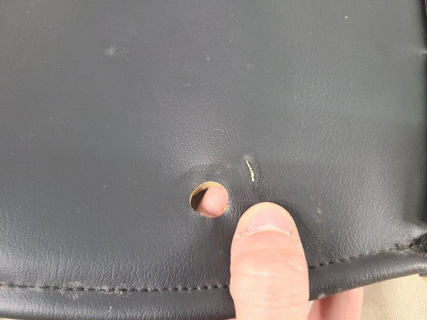 200306 Chevy SSR Drivers Seat Upper / Back Cover Cushion, Black  OEM10