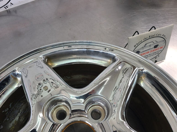 1997-99 Camaro Factory 16x8 5 Spoke Chrome Wheel, Opt. N98 - OEM8