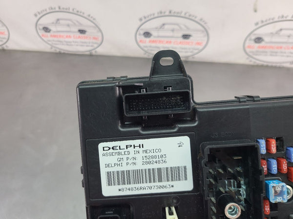 2005 C6 Corvette BCM Body Control Module, 15288103 - OEM1
