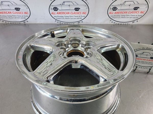 1997-99 Camaro Factory 16x8 5 Spoke Chrome Wheel, Opt. N98 - OEM11