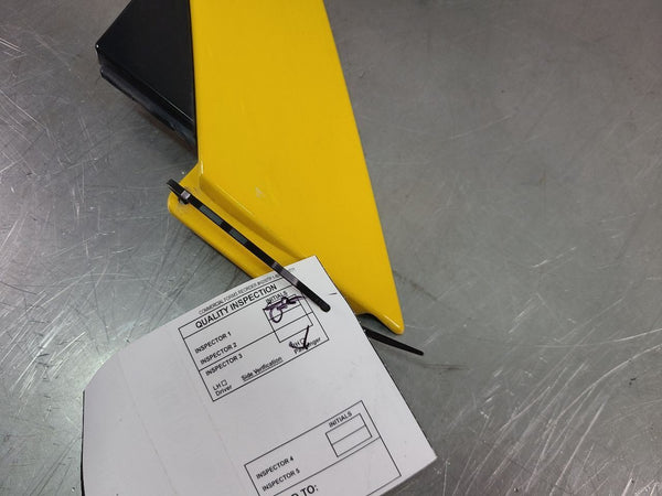 200306 Chevy SSR Passengers Side RH Exterior APillar Moulding Trim, Yellow1