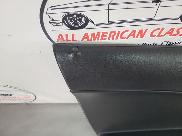 2005-13 C6 Corvette Left Driver Side Door Trim Panel, Black, LH - OEM1