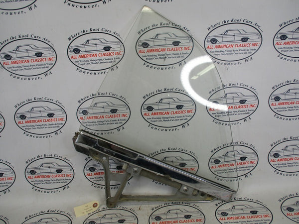 1964 1965 64 65 Chevrolet Malibu Convertible LH Left Rear Window Assembly Clear0