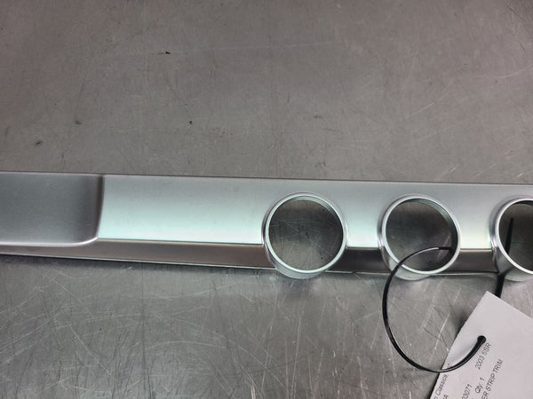 2003-06 Chevy SSR Front Center Dash Silver Strip Trim Bezel - OEM2