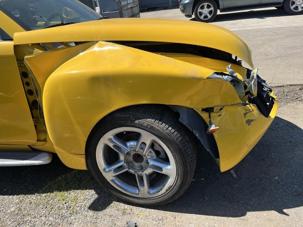 200306 Chevy SSR Exterior Fuel Filler Door Assembly, Yellow  OEM19