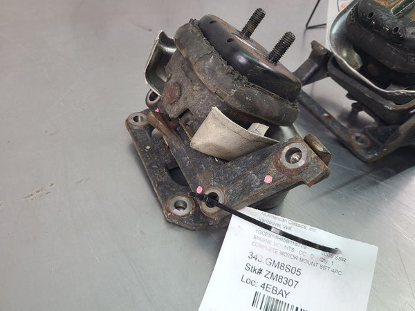 2005 Chevy SSR Complete Engine Mount / Motor Stand Bracket 4Piece Set  OEM2