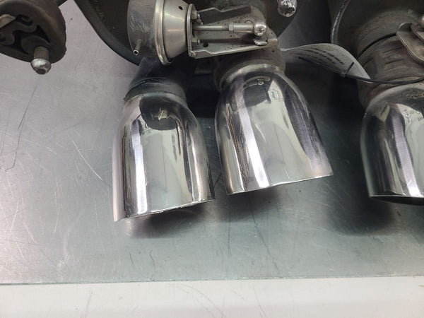 2008 C6 Corvette Factory Exhaust Muffler Set w/ Bi-Mode Actuators - OEM2