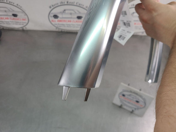 200306 Chevy SSR Drivers Seat Upper Silver Headrest Hoop Trim  OEM8