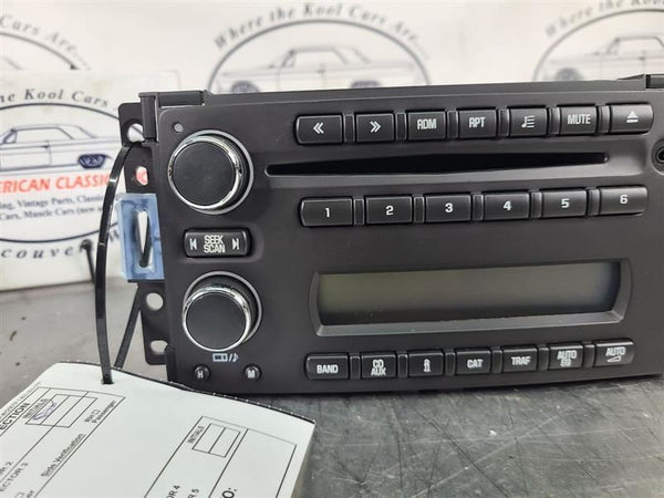 2008-13 C6 Corvette AM-FM-Stereo-Cd Radio Audio Head Unit, US8, Tested - OEM2