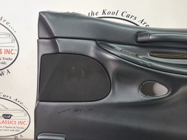 2002 Lincoln Blackwood Passengers Side RH Front Door Trim Panel Assembly, Black6